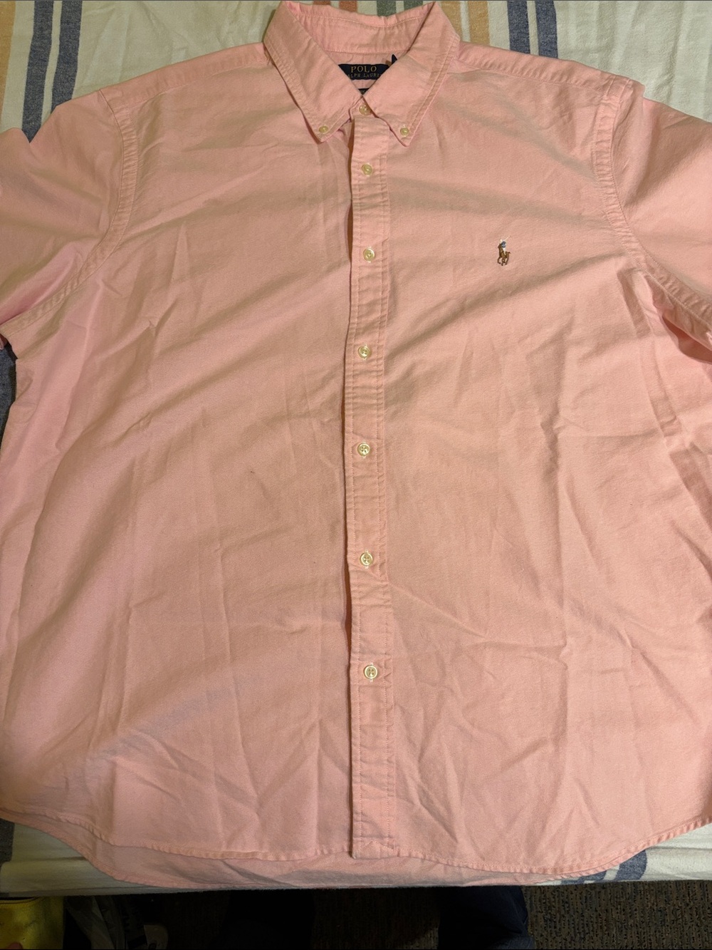 Polo by Ralph Lauren Light Pink Oxford Button-Down Shirt